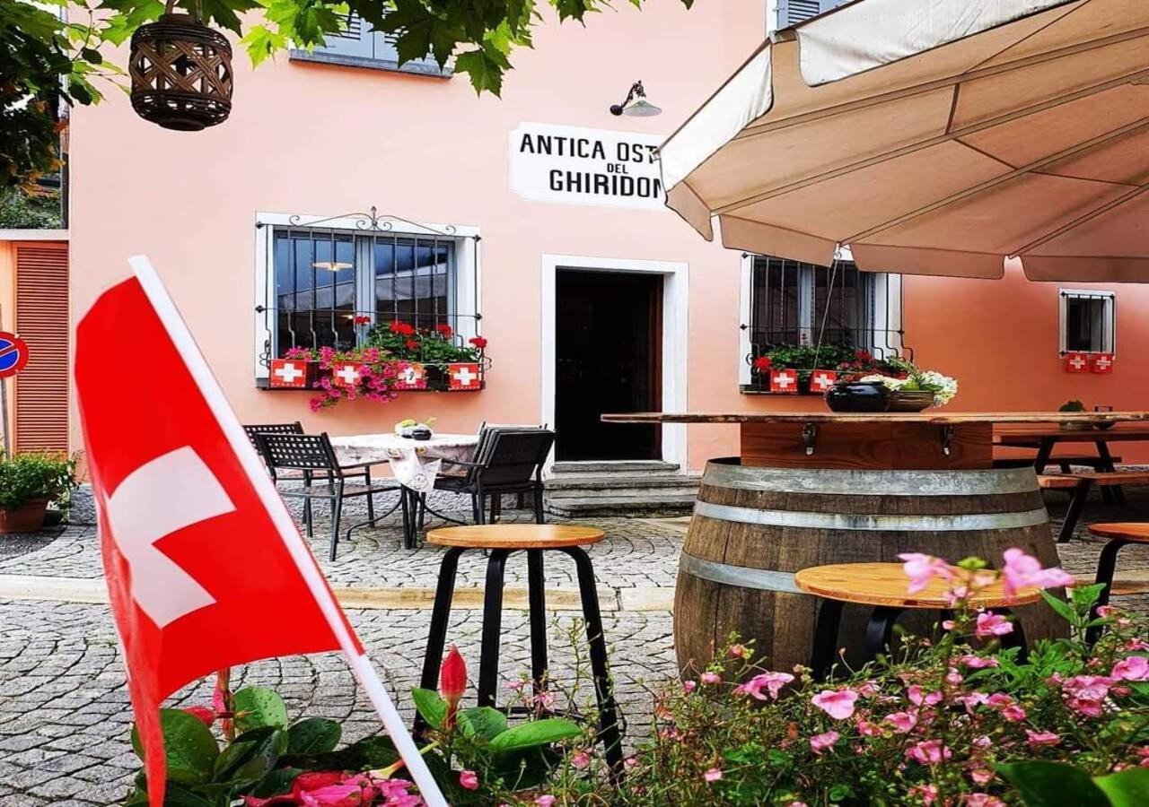Готель Antica Osteria Ghiridone Palagnedra Екстер'єр фото